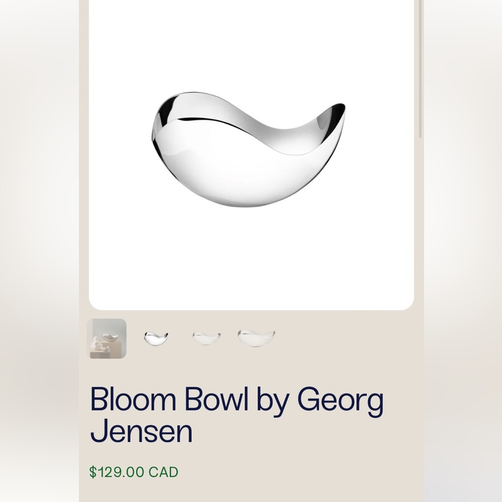Georg Jensen Bowl